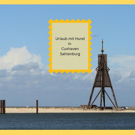 Strandloft Cuxhaven Im Haus Frauenpreiss Sahlenburg - Strandnah - 2 Hunde Willkommen -Schwimmbad - Sauna - Direkt Am Wald - Dachterrasse Mit Blick Nach Neuwerk Exterior foto