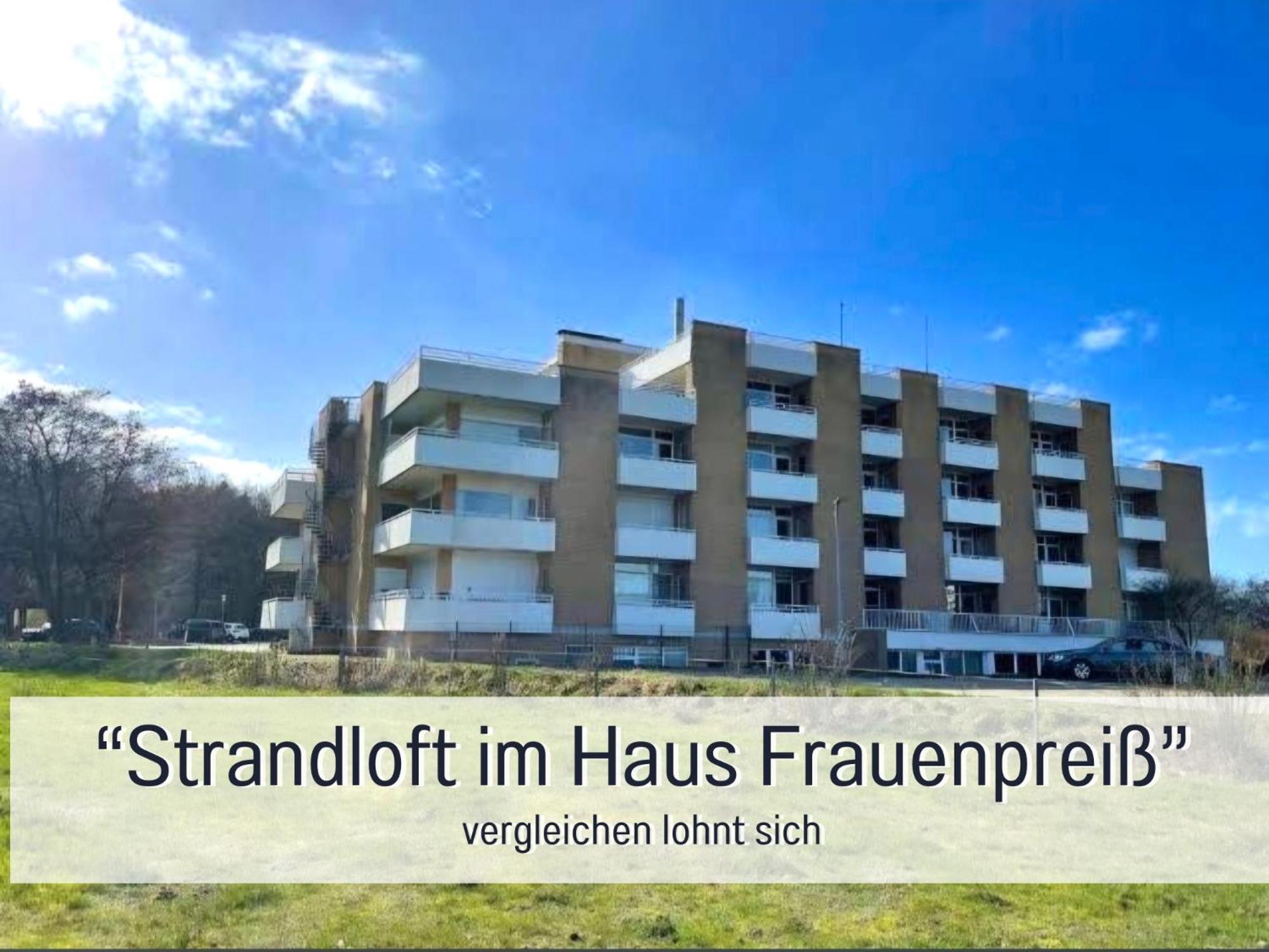 Strandloft Cuxhaven Im Haus Frauenpreiss Sahlenburg - Strandnah - 2 Hunde Willkommen -Schwimmbad - Sauna - Direkt Am Wald - Dachterrasse Mit Blick Nach Neuwerk Exterior foto